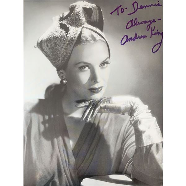 Andrea King signed photo