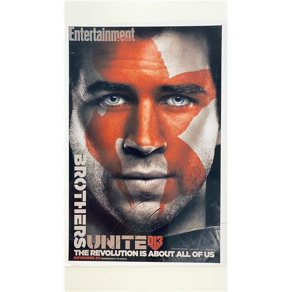The Hunger Games: Mockingjay – Part 2 Liam Hemsworth signed photo