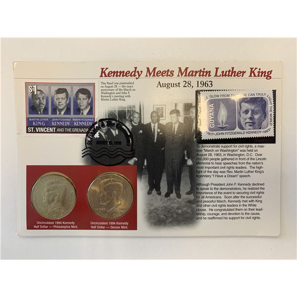 John F. Kennedy FDC and uncirculated mint