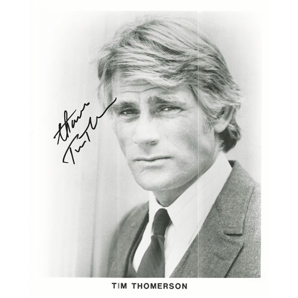 Tim Thomerson signed photo