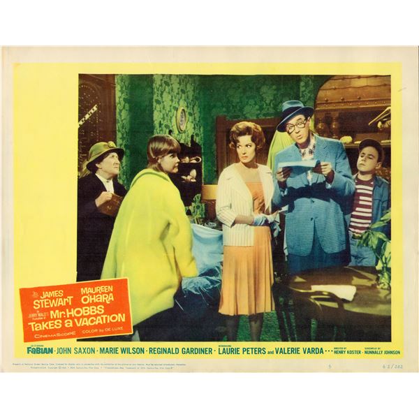 Mr. Hobbs Takes A Vacation set of 8 original lobby cards