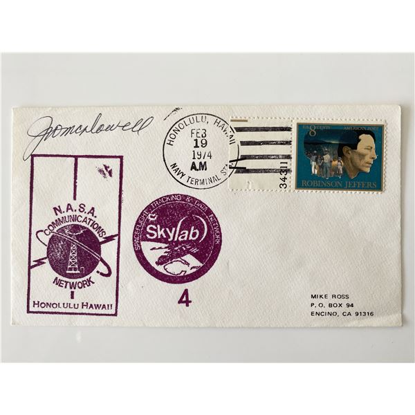 NASA Skylab 4 Signed 1974 First Day Cover signed by J. Mcdowell Nasa Station Director for Skylab4
