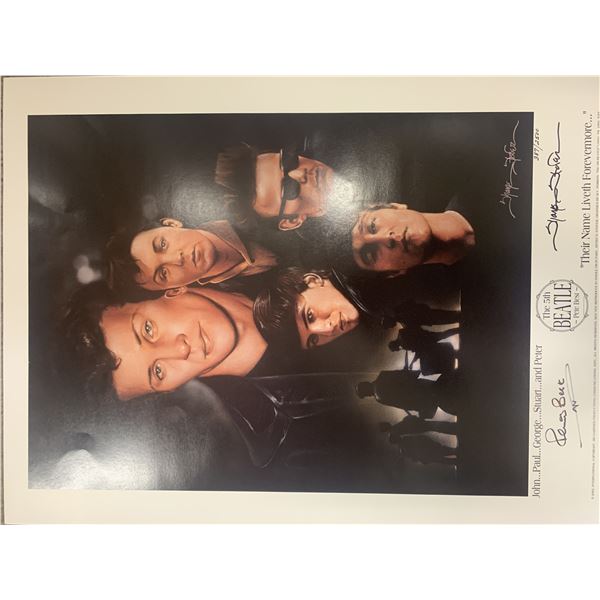 The Fifth Beatle limited edition signed print. GFA Authenticated