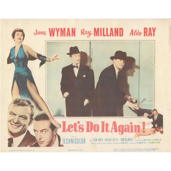 Let's Do It Again set of 8 original lobby cards