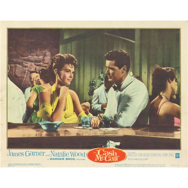 Cash McCall 1960 original vintage lobby card