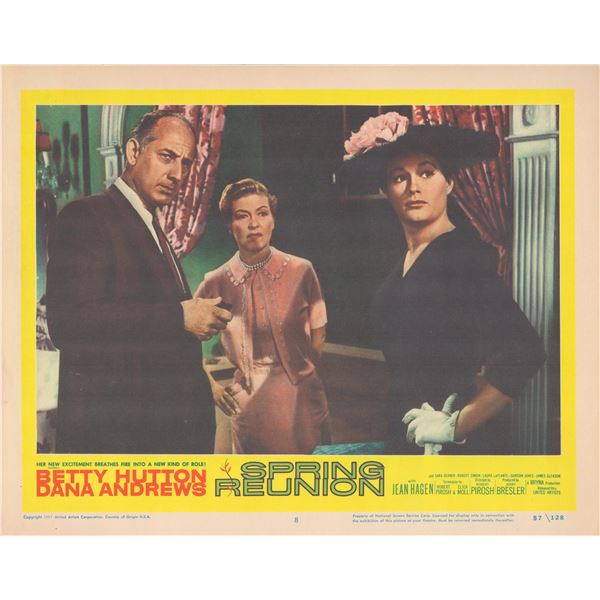 Spring Reunion set of 8 original lobby cards