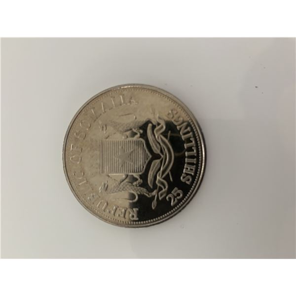 Jimi Hendrix Republic of Somalia 25 Shillings coin