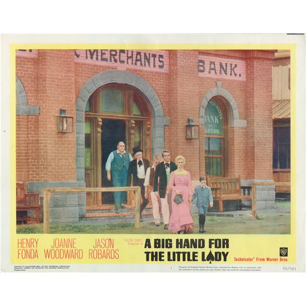 A Big Hand for The Little Lady set of 8 original lobby cards