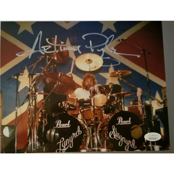 Lynyrd Skynyrd  Artimus Pyle signed photo JSA