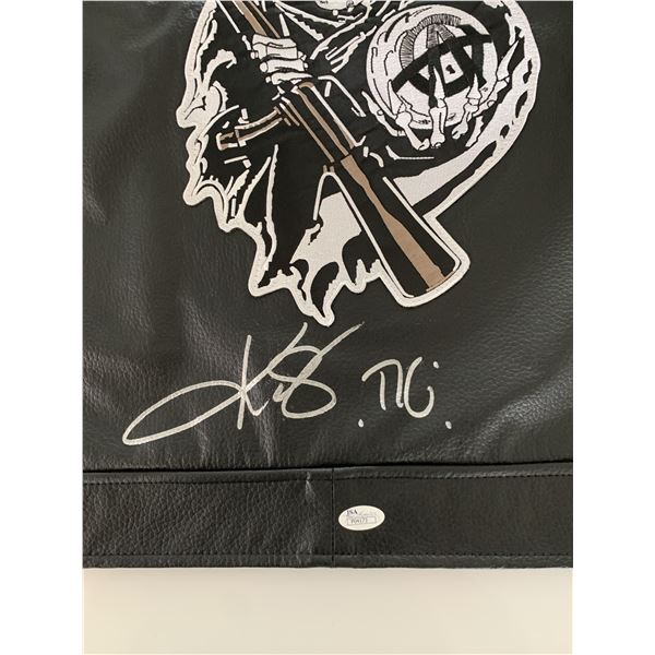 Kim Coates Sons Of Anarchy signed motorcycle vest