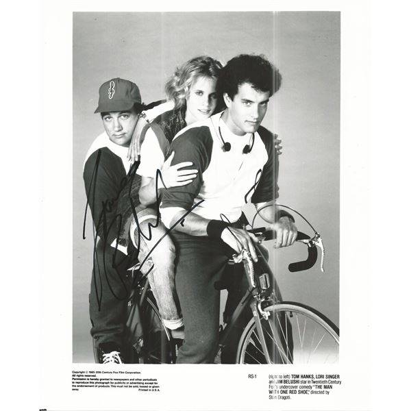 The Man with One Red Shoe Jim Belushi Signed Photo