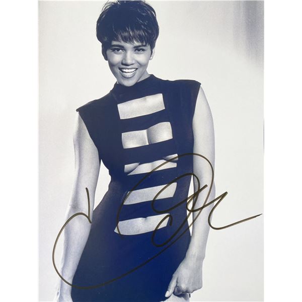 Halle Berry Signed Photo