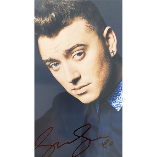 Singer / Songwriter Sam Smith signed photo