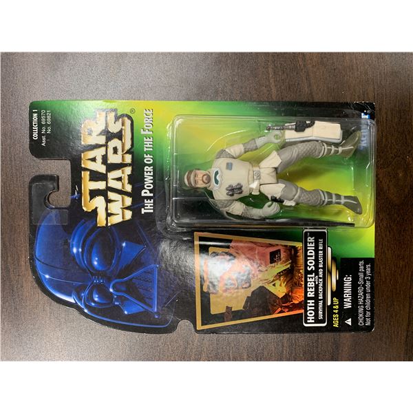 Star Wars unsigned Hoth Rebel Soldier action figure
