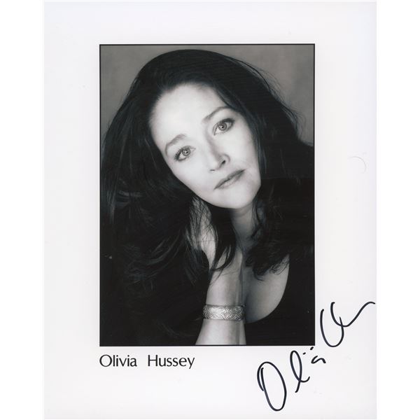Olivia Hussey signed photo