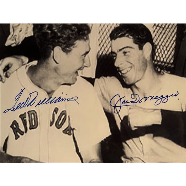 Ted Williams / Joe DiMaggio signed photo