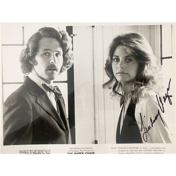 Lindsay Wagner signed movie photo