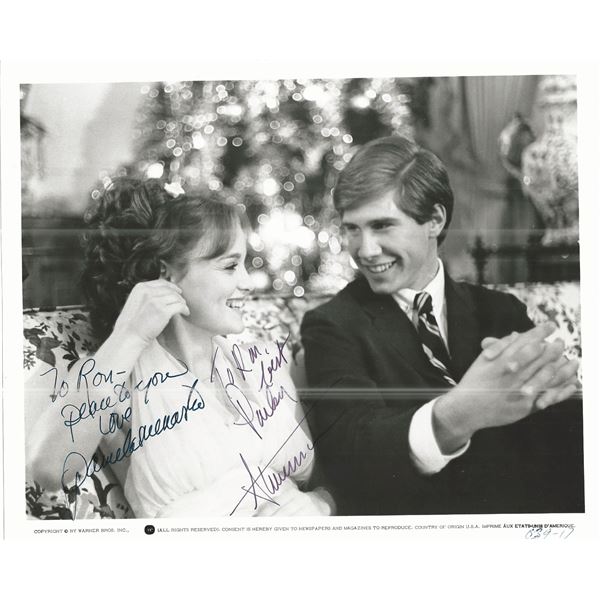 Our Time Pamela Sue Martin and Parker Stevenson Signed Movie Photo