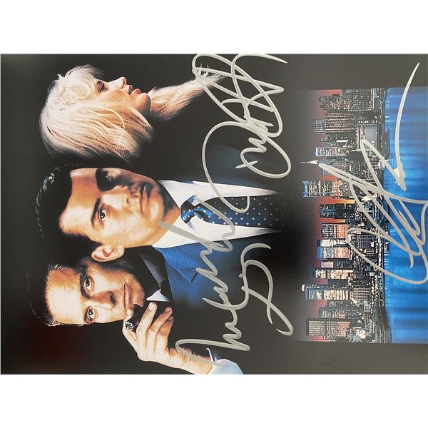 Wall Street cast signed movie photo
