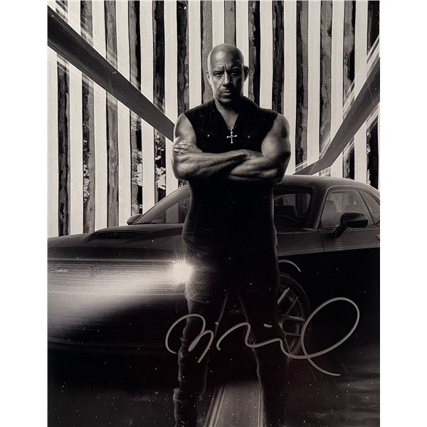 Fast X Vin Diesel signed photo