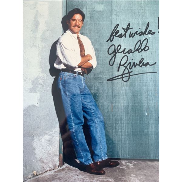 Geraldo Rivera signed photo