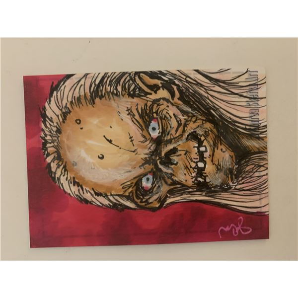 JD Correa hand drawn and signed sketch art