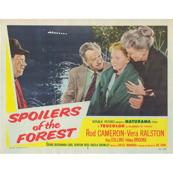 Spoilers of the Forest set of 8 original lobby cards