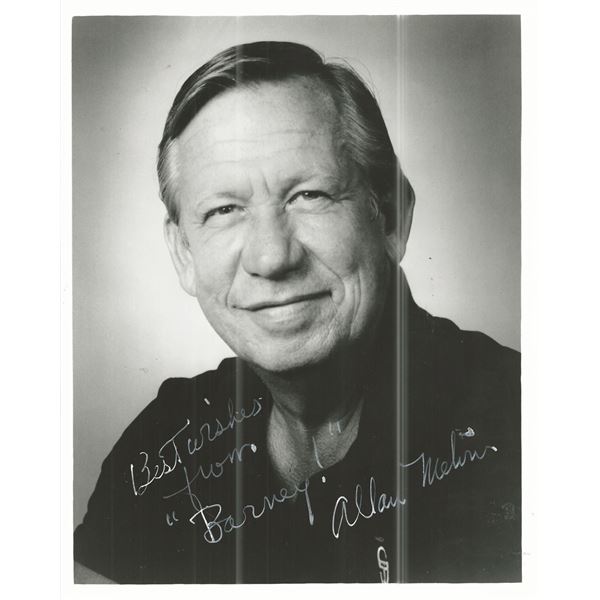 Allan Melvin Signed Photo