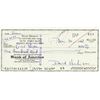 Image 1 : David Hedison signed check