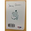 Image 1 : Masters Champion Tommy Aaron signed scorecard. PSA