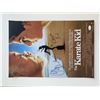 Image 1 : The Karate Kid Ralph Macchio signed mini poster JSA