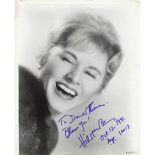 Hildegarde signed photo