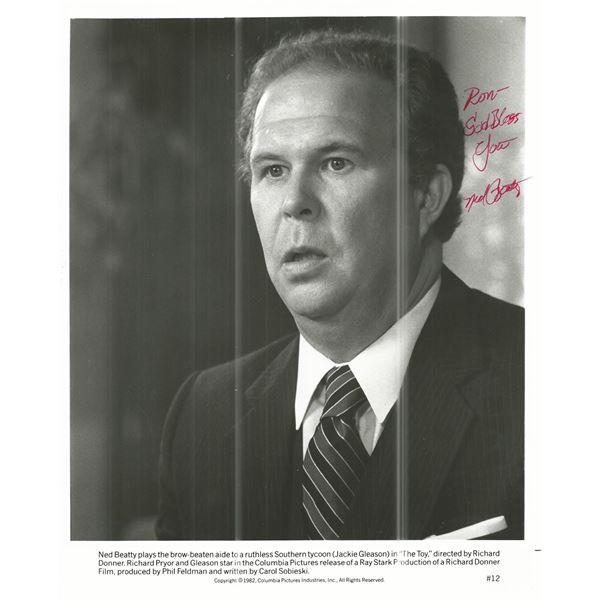 The Toy Ned Beatty signed photo