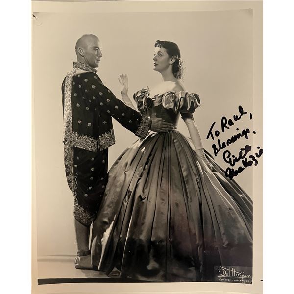 The King and I Debra Kerr signed photo