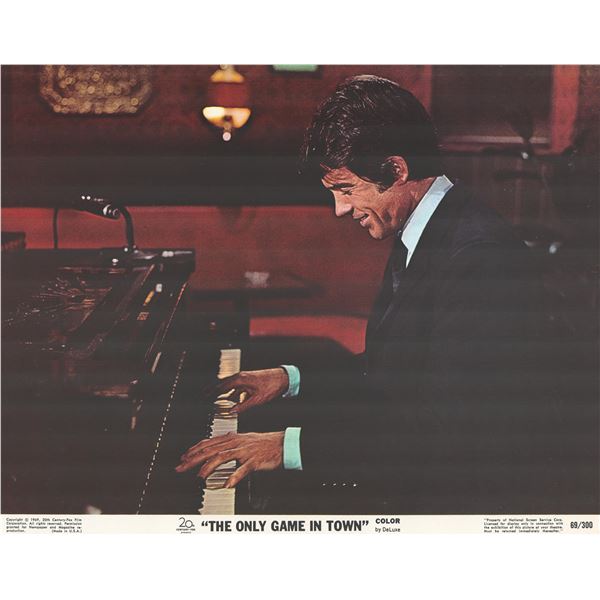 The Only Game in Town set of 8 original lobby cards