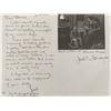 Image 1 : Jack C Edwards signed photocopied letter