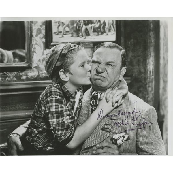 Jackie Cooper signed photo