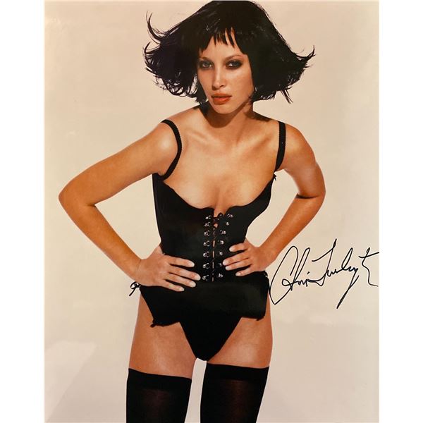 Christy Turlington signed photo
