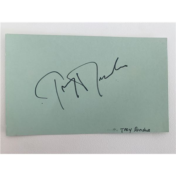 Troy Donohue original signature