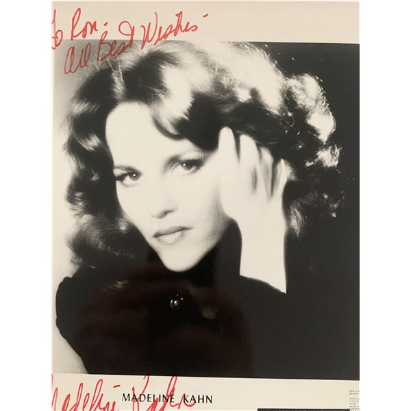 Blazing Saddles Madeline Khan signed photo