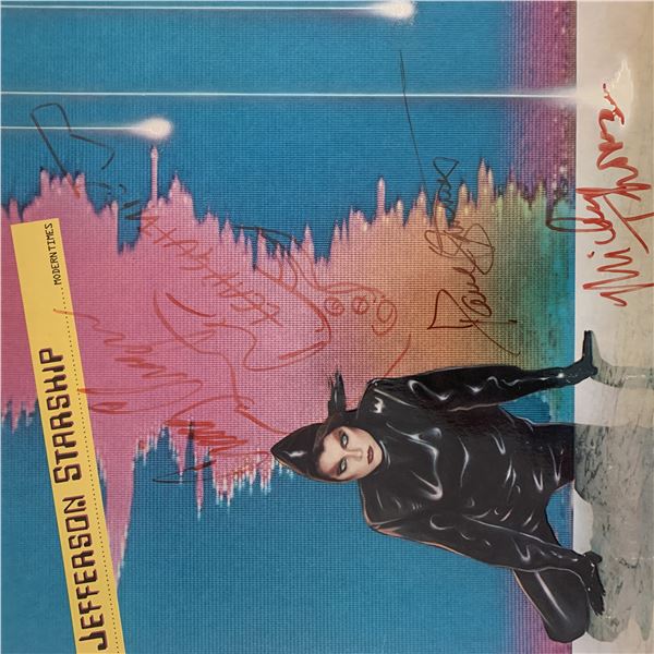 Jefferson Starship Modern Times signed album