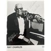 Image 1 : Ray Charles signed photo