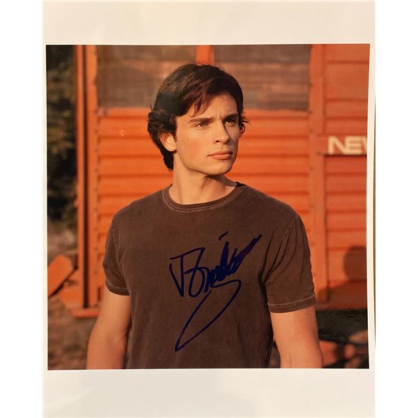 Tom Welling signed photo