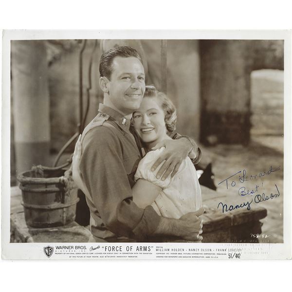 Force of Arms Nancy Olson Signed Promo Photo