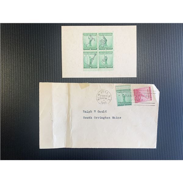 Lawrence Tibbets signed first day cover