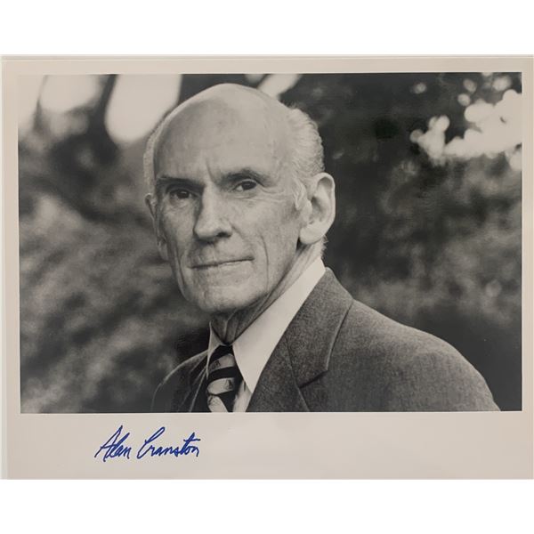Senator Alan Cranston signed photo