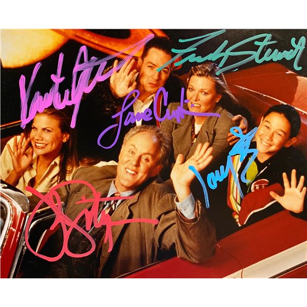 3rd Rock from the Sun cast signed photo