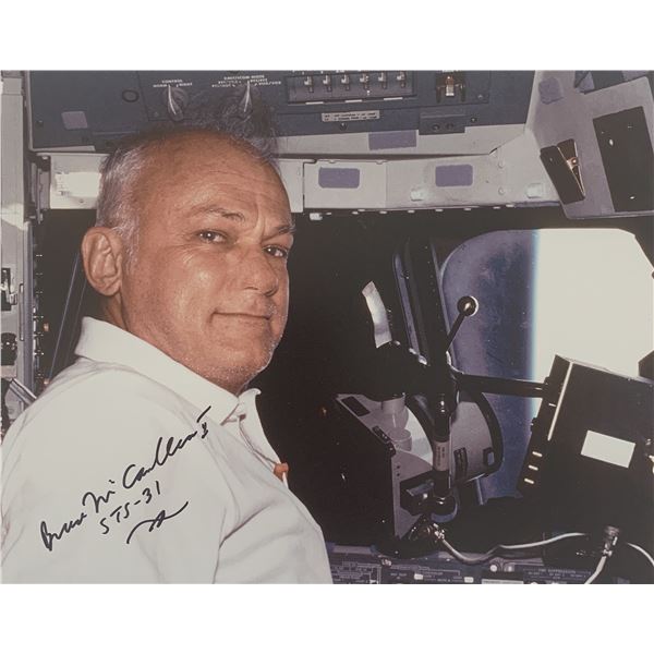 Astronaut Bruce McCandless II signed photo