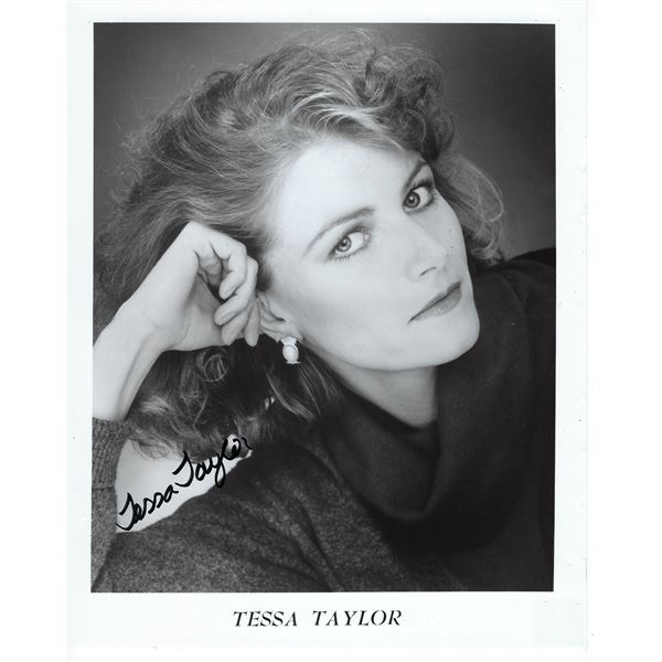 Tessa Taylor Signed Photo