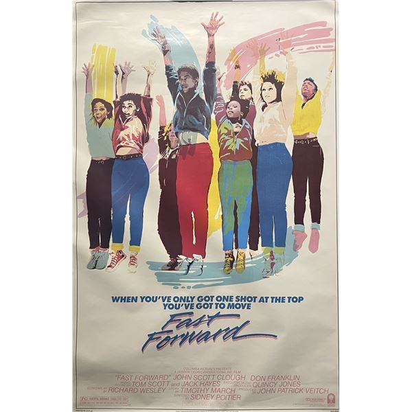 Fast Forward 1985 original movie poster